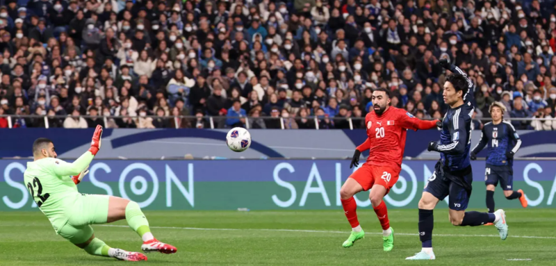 Japan become first nation to qualify for World Cup as Kamada, Kubo strike