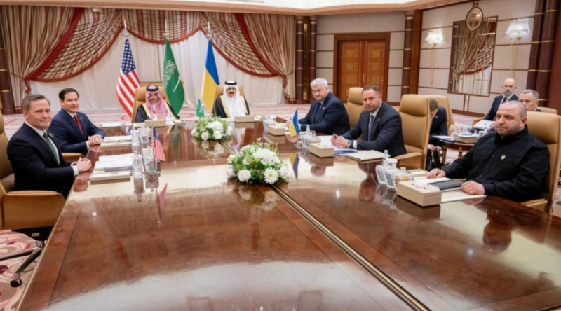 Ukraine, US end talks in Saudi Arabia, preceding US-Russia meeting