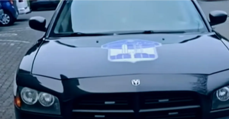 Lebanese Security Forces Logo on Police Car in Germany