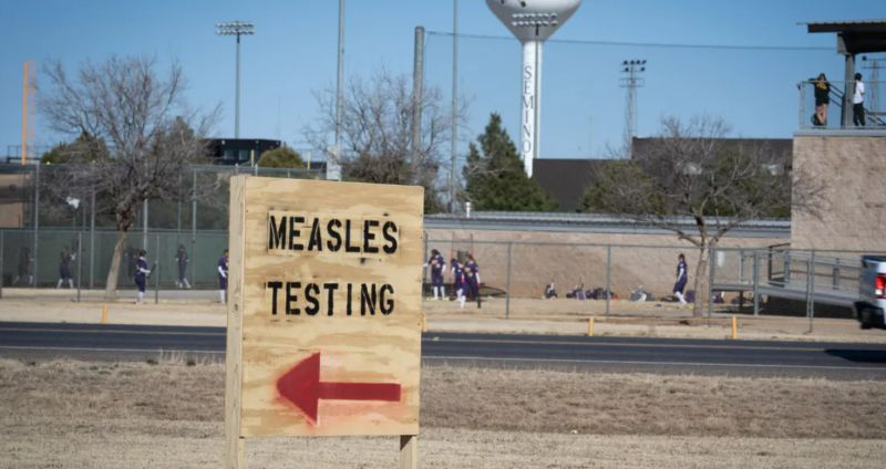 Measles spreads to central Texas; 5 states have active outbreaks