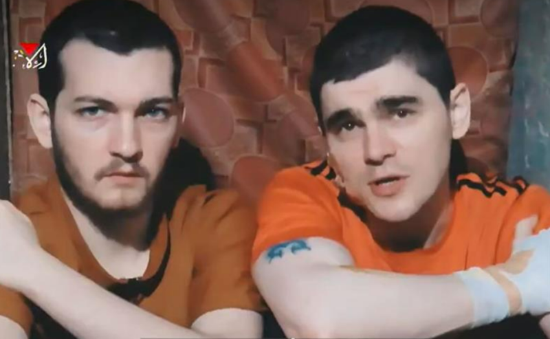 Hamas releases video showing two Israeli captives alive