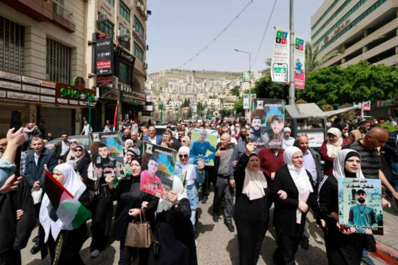 Palestinians in West Bank strike to demand end to Gaza war