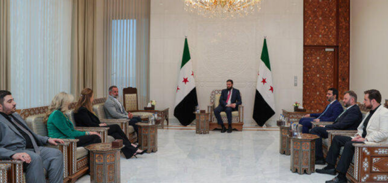 Syria president hosts Republican US congressman in Damascus