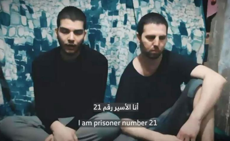 Hamas armed wing releases video showing a captive alive