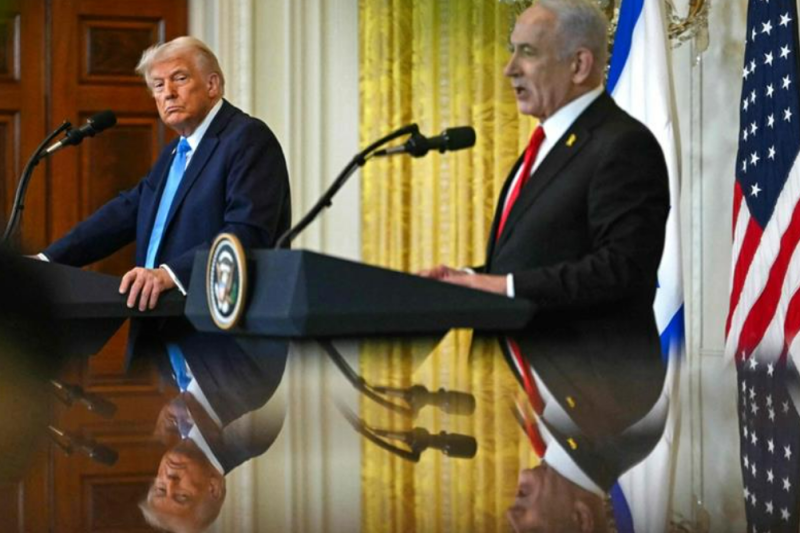 'On the same side of every issue': Trump after call with Netanyahu