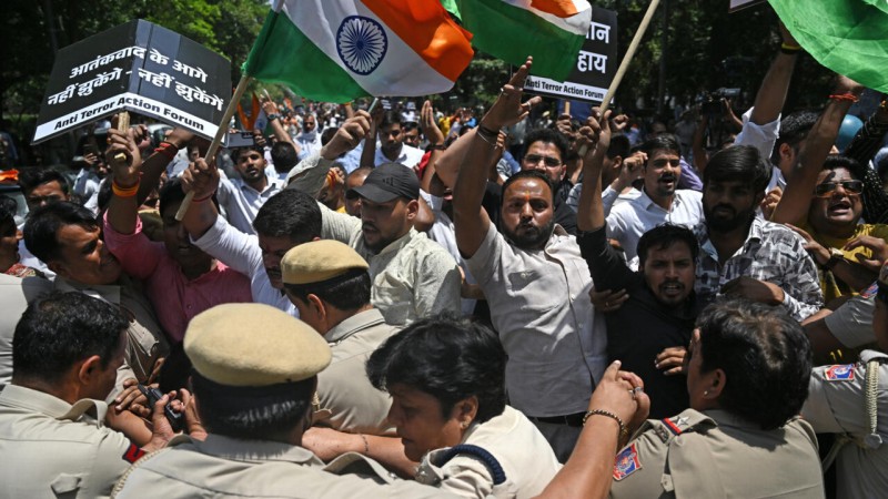 India, Pakistan exchange gunfire for second day as ties fray after attack
