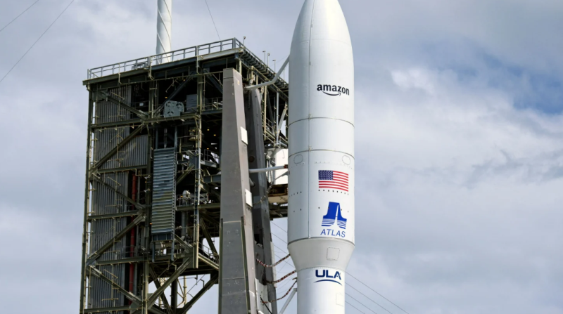 Amazon launches first Kuiper internet satellites in bid to take on Elon Musk’s Starlink