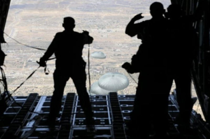 Jordan, UAE airdrop humanitarian aid to Gaza