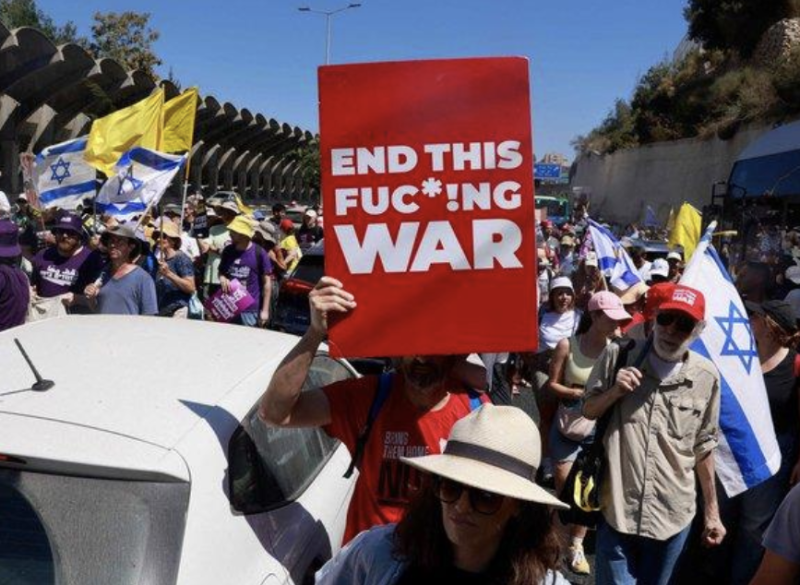 Protests held across Israel calling for end to Gaza war, captive deal