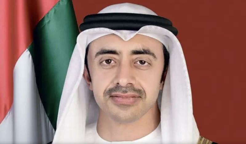 UAE FM urges end to Gaza war