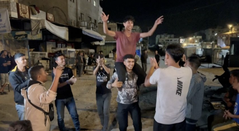 Celebration and trepidation in Gaza and Israel following ceasefire plan agreement