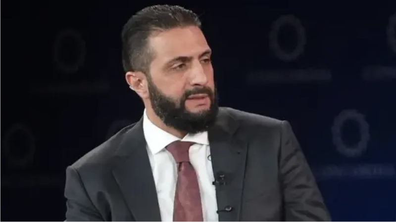 Syrian President Sharaa meets representatives of Syrian organizations during US visit