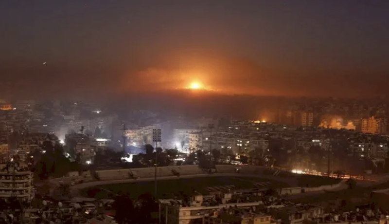 Damascus Under Missile Attack... Casualties Reported