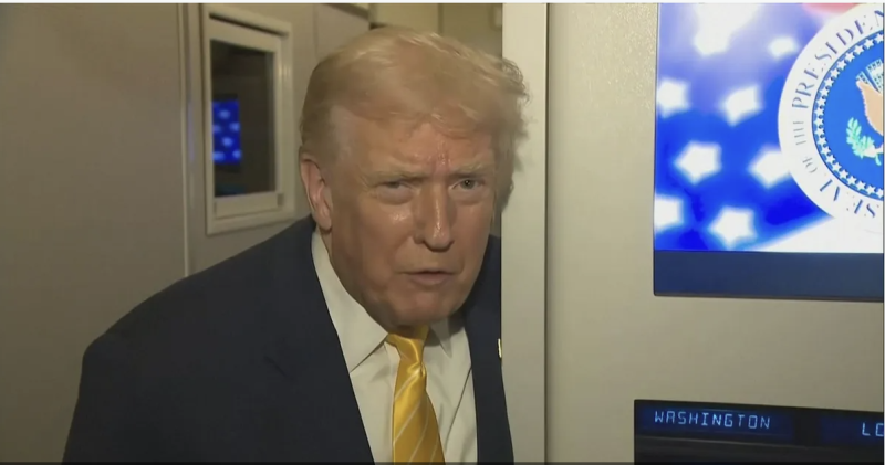 فيديو.. ترامب يهين صحفية بوصف "الخنزيرة الصغيرة"