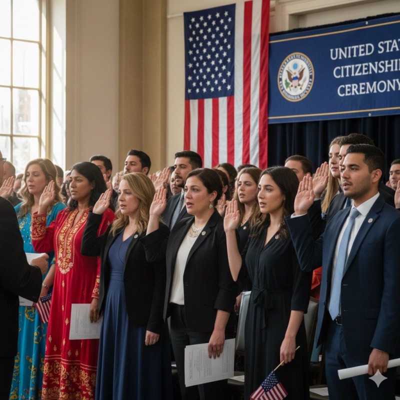 U.S. Halts Naturalization of Immigrants Moments Before Oath Ceremony