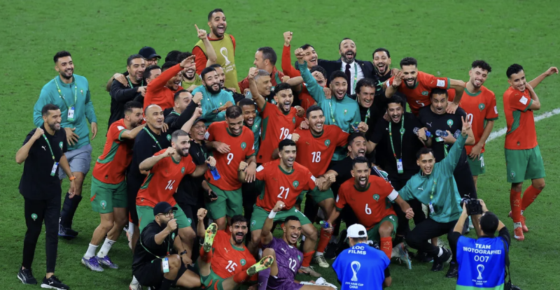 المغرب يصعد إلى نهائي كأس العرب
