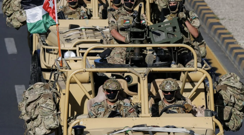 Jordanian army strikes near Sweida after intercepting arms, drugs smugglers near border