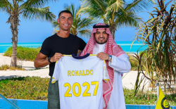 "النصر إلى الأبد".. رونالدو يعلن الاستمرار في السعودية
