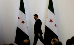 Syrian president says talks underway with Israel on security deal