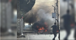 مقتل شقيقين لبنانيين واحتراق سيارتهما في ضربة إسرائيلية