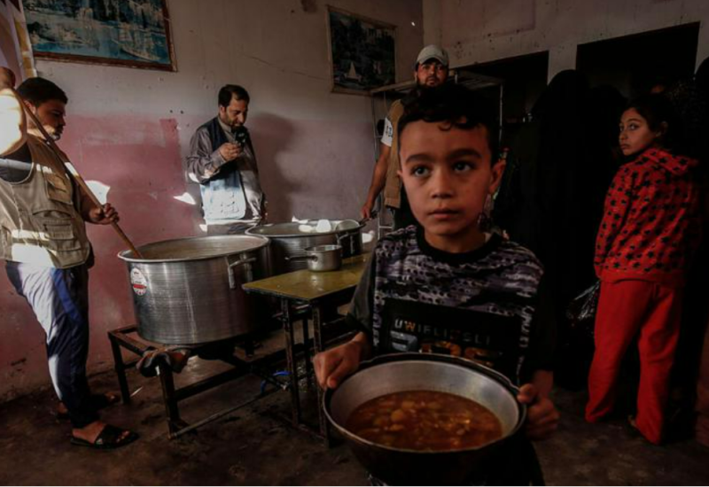 "La nourriture et l'eau sont utilisées comme armes de guerre", selon l'ONU