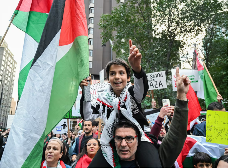 Le soutien public croissant aux Palestiniens jouera un rôle décisif dans les élections américaines