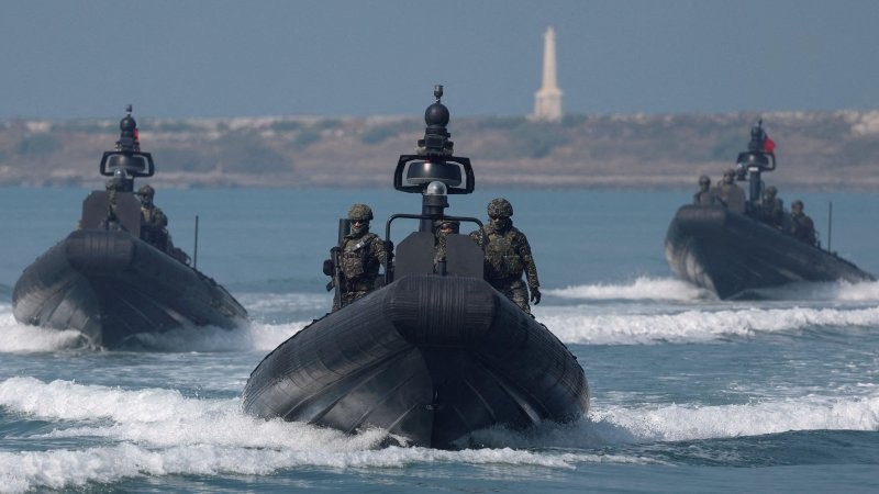 China says military exercises near Taiwan punishment for 'separatism'