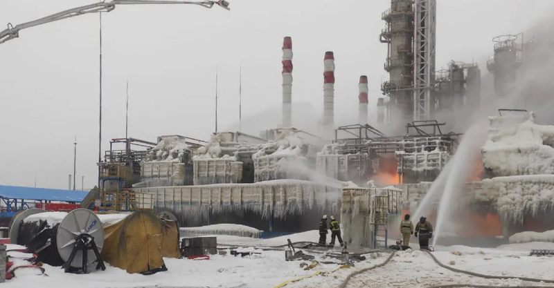 تسرب لمادة الأمونيا في ميناء روسي