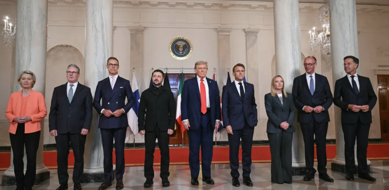 ترامب: بدأت ترتيبات للقاء بين بوتين وزيلينسكي