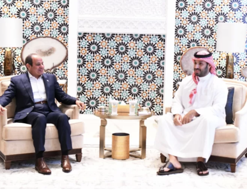 Sisi, Bin Salman discuss regional developments