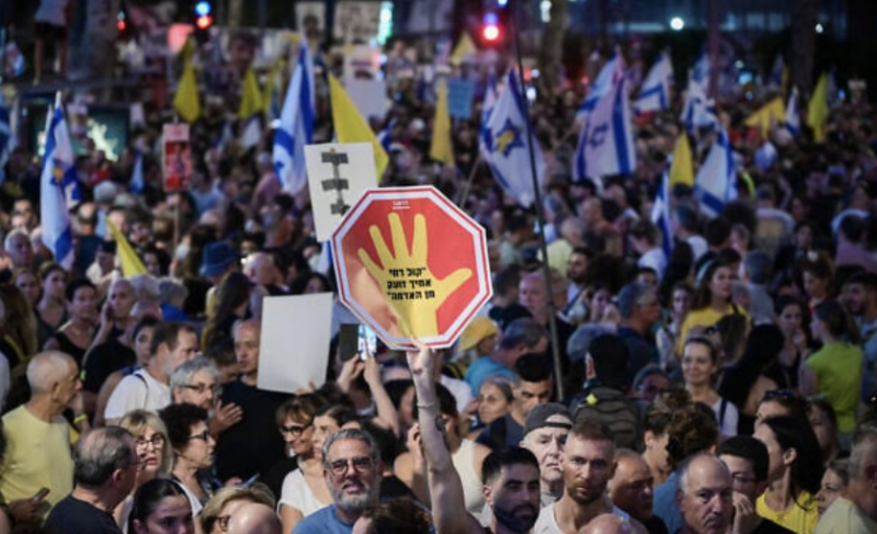 Protesters to hit streets Saturday night with call to release hostages, end war