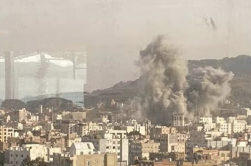 Israel warplanes carry out multiple strikes on Yemeni capital of Sanaa