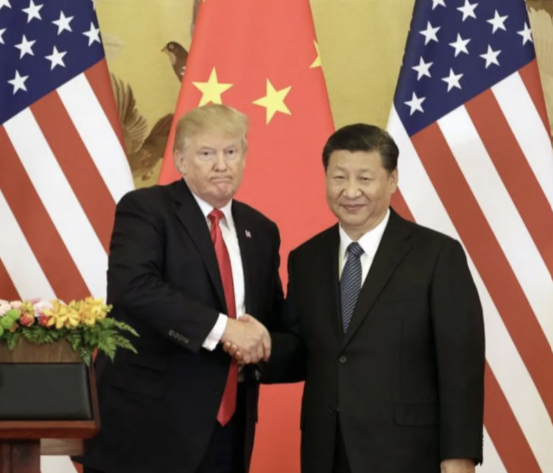 Trump accuses Xi of conspiring against US with Putin and Kim