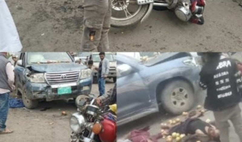 اليمن.. مصرع رجل و طفلان دهسا بسيارة تتبع مسؤول في جماعة الحوثيين