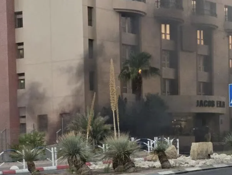 سقوط طائرة مسيرة أُطلقت من اليمن في إيلات بإسرائيل