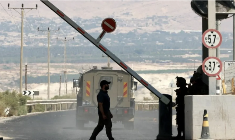 Two shot dead in attack near West Bank-Jordan crossing, Israeli military says