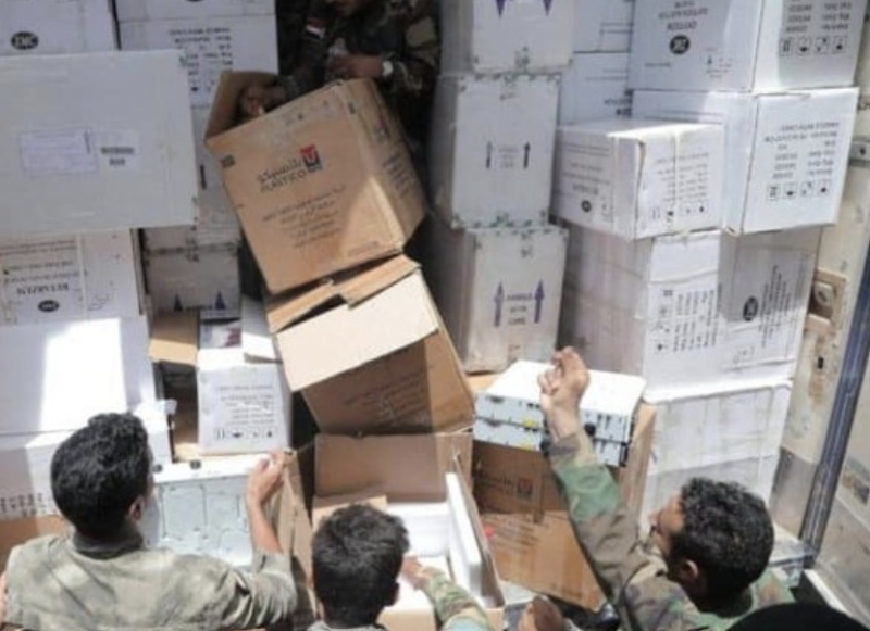 Yemen Seize Shipment Containing 3,000 Drone Components Bound for Houthi-Controlled Areas