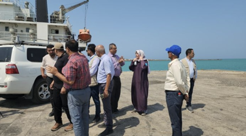Yemen : UNICEF Delegation Visits Historic Mocha Port to Assess Humanitarian Aid Potential