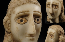 Rare Sabaean Princess Head Statue from Yemen Listed in Vienna Auction, Sparking Heritage Concerns